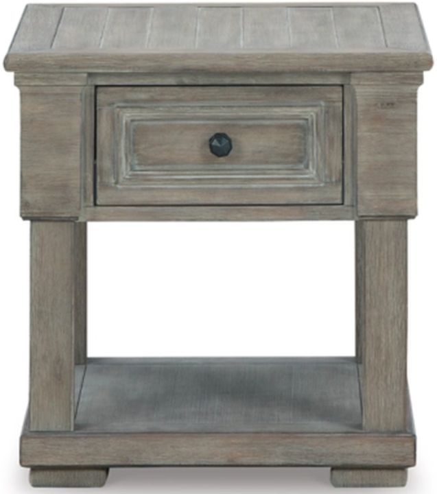 Signature Design by Ashley® Moreshire Bisque End Table-2