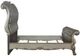 ACME Furniture Dresden Gray/Vintage Bone White Queen Upholstered Sleigh Bed-3