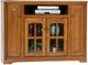 American Heartland Manufacturing Oak 55" Arched Base Tall TV Stand-0