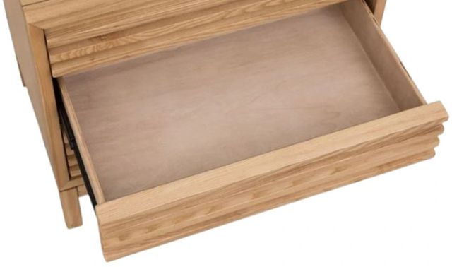 Modus Furniture Tanner Flaxen 3-Drawer Nightstand-3