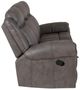 Powell® Galloway Stone Gray Manual Reclining Sofa-5