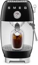 Smeg 50's Style Black Manual Espresso Machine-5