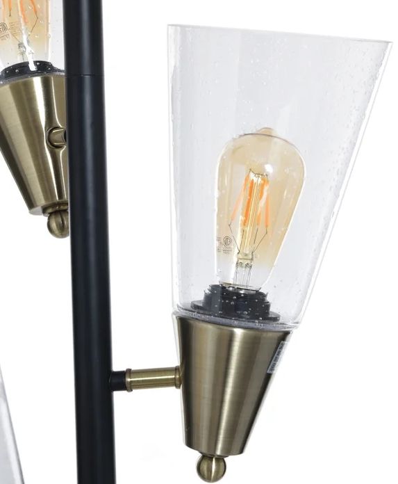 Stylecraft Pesch Gold Floor Lamp-4