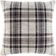 Surya Jacobean Charcoal 20"x20" Toss Pillow with Down Insert-0