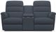 La-Z-Boy® Tripoli Midnight Power Wall Reclining Loveseat with Console and Headrest-0