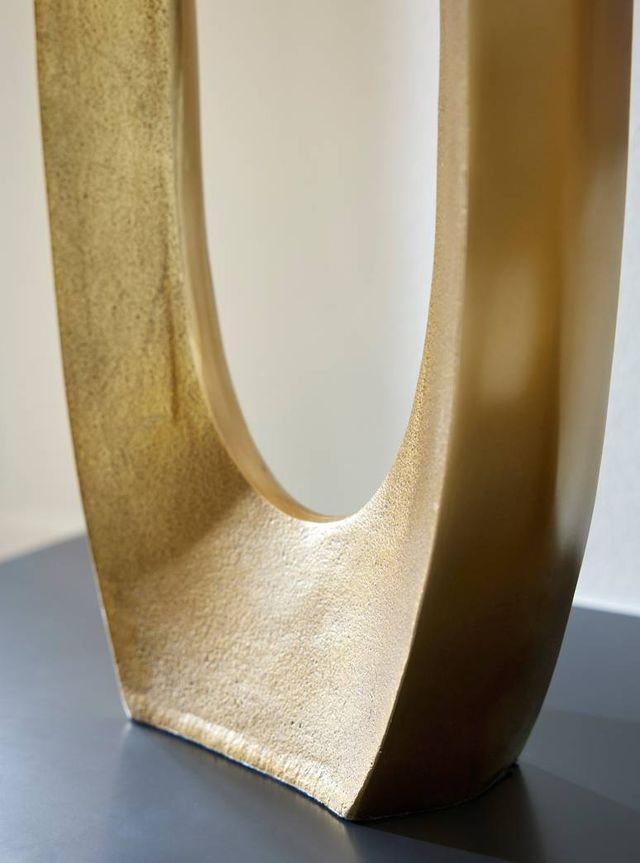 Signature Design by Ashley® Lawtonville Antique Gold 22" Vase-2
