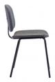 Zuo® Worcester Gray Dining Chair-2