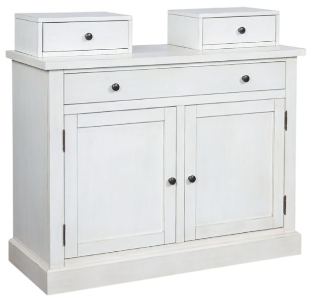 Signature Design by Ashley® Greddinton Antique White Bakers Rack Base-0
