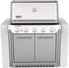 Weber® Summit S38 S 5-Burner Stainless Steel Built In Liquid Propane Gas Grill