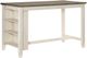 Mazin Furniture Timbre 5-Piece Brown/White Counter Height Dining Set-0
