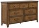 Liberty Furniture Carolina Park Amber Brown Dresser-0