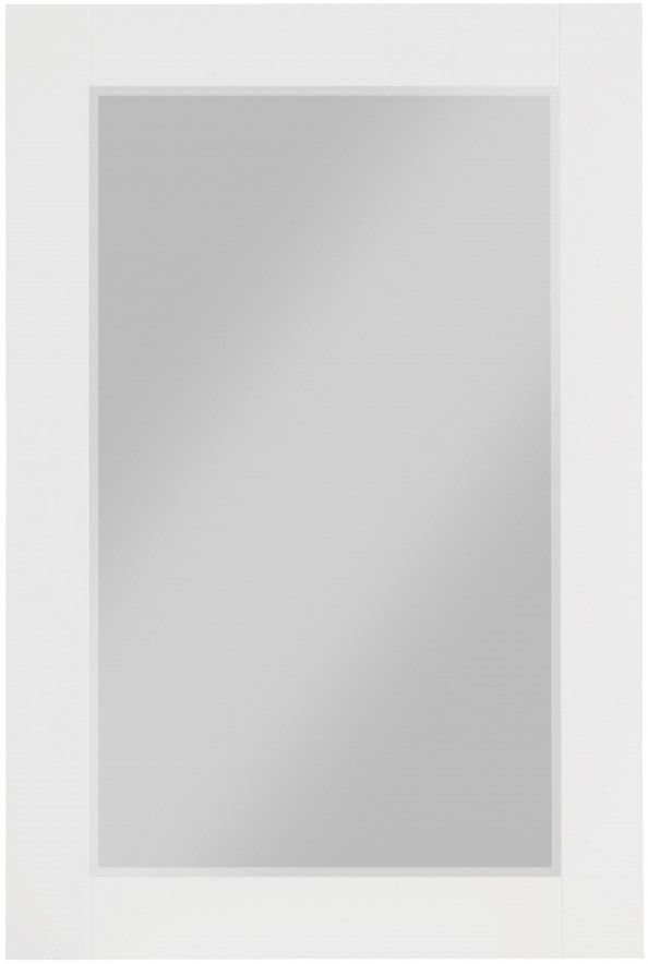 Meridian Furniture Monad White 24" Mirror-1
