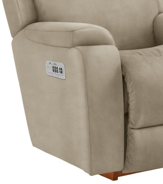 La-Z-Boy® Apollo Sand Power Rocking Recliner with Headrest-1