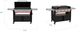 Weber® Slate® 36" 4-Burner Black Rust-Resistant Outdoor Freestanding Liquid Propane Griddle with Closed Cabinet-1