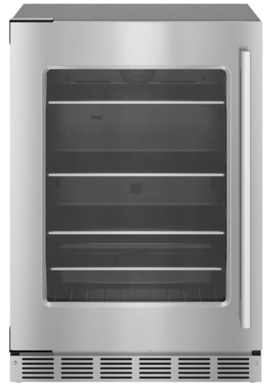 Thermador® Freedom® 24'' 5.2 Cu. Ft. Stainless Steel Under the Counter Left Hinge Refrigerator -0