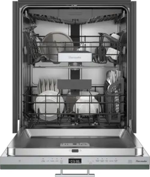 Thermador® Emerald® 24" Custom Panel Ready Built In Dishwasher-2