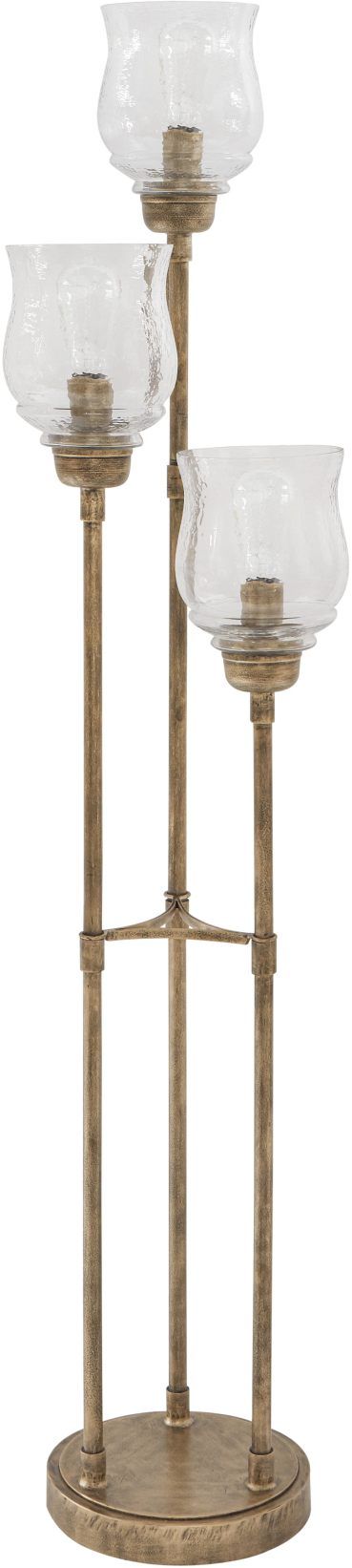 Signature Design by Ashley® Emmie Antique Gold Floor Lamp-0