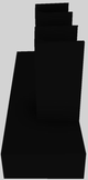 Vent-A-Hood® 60" Black Contemporary Wall Mounted Range Hood-1