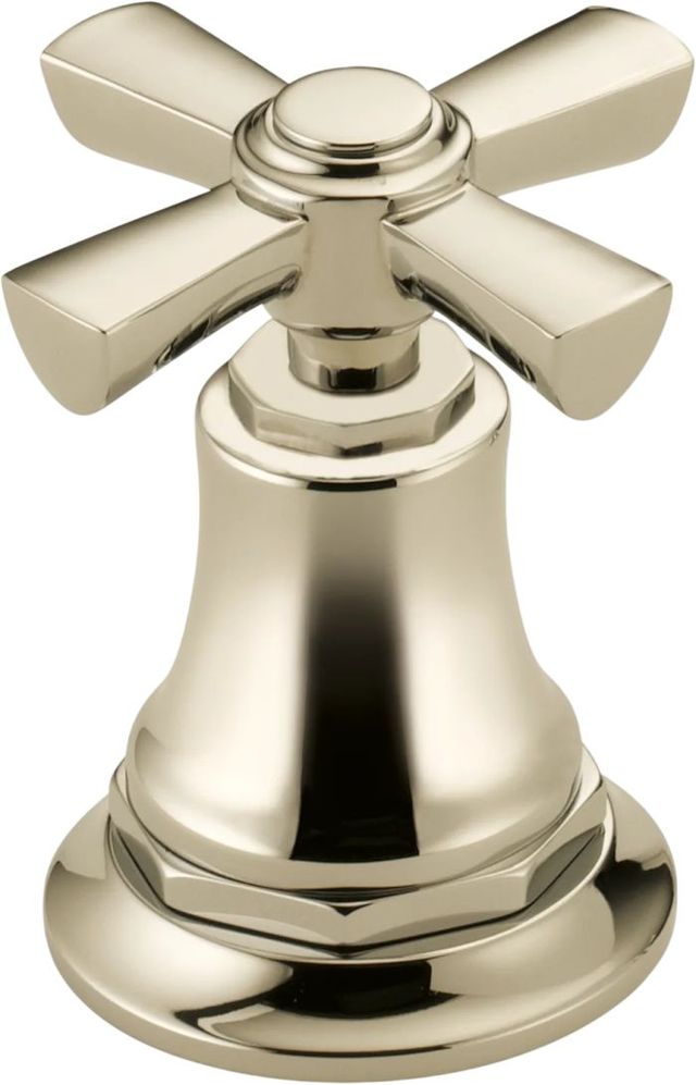 Brizo Rook® Brilliance® Polished Nickel Widespread Lavatory and Bidet Cross Handle Kit-0