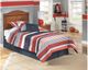 Signature Design by Ashley® Barchan Medium Brown Youth Twin Panel Headboard-2