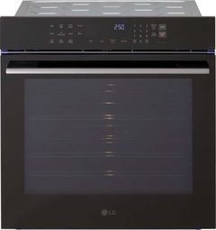 LG 24" Black Smart Single Electric Wall Oven  with True Convection and Air Fry
