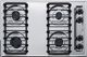 Summit® 30" Chrome Gas Cooktop-0