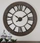 Uttermost® Ronan Bronze/Gray Wall Clock-1