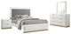 Coaster® Caraway 4-Piece White Eastern King Bedroom Set -0