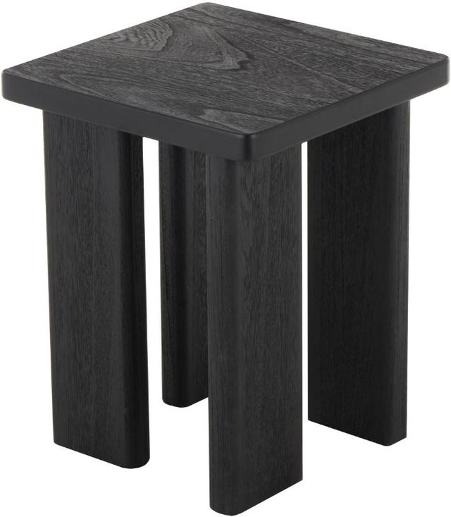 Deco Marche Black Side Table-0