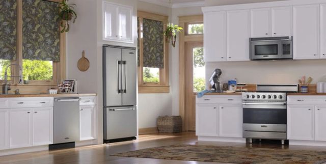 Viking® 5 Series 1.1 Cu. Ft. Stainless Steel Over the Range Microwave-1