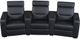 Salamander Designs® TC3 AV Basics Black Wedge Three-Seat Power Reclining Theater Seating-3
