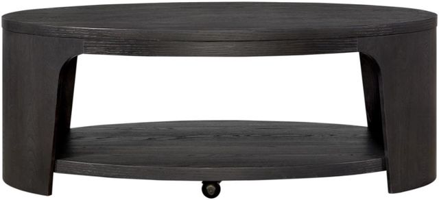 Bernards Gypsum Black Cocktail Table-2
