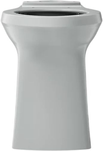 KOHLER® Corbelle® Ice Gray Tall Elongated Toilet Bowl with Skirted Trapway-1