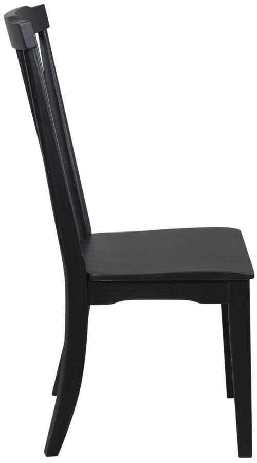 Signature Design by Ashley® Chadworth Black Dining Side Chair-4