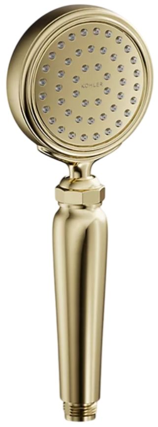 KOHLER® Artifacts® Vibrant French Gold 1.75 GPM Single-Function Handshower-0
