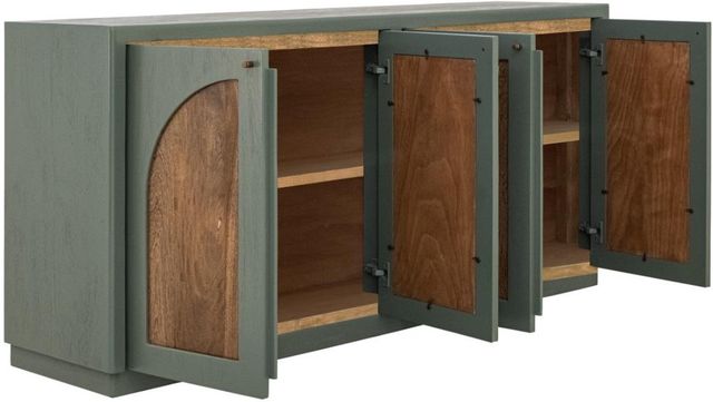 International Furniture Direct Arcadia Green Console-3