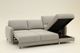 Luonto® Furniture Delta 2-Piece Beige Right-Arm Facing Full Sofa Sleeper Sectional and Chaise-2