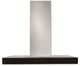 Hotte de cuisinière murale de 36 po Best® Ispira - Acier inoxydable et verre noir-1