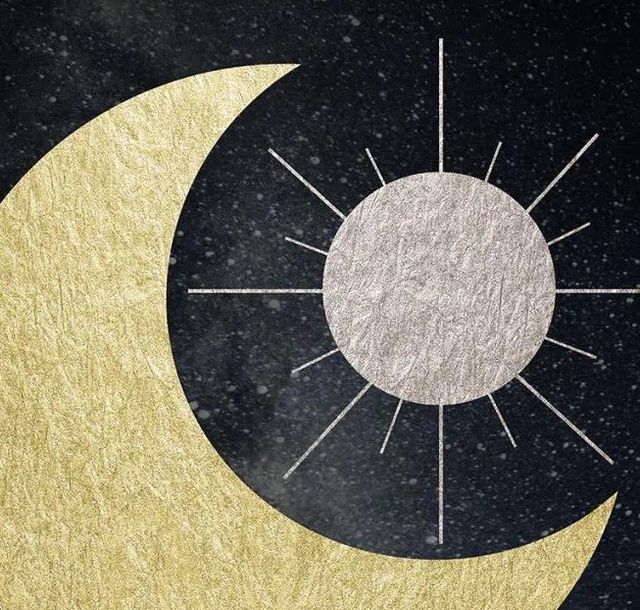 Classy Art Jeweled Moon by Daniela Santiago Wall Art-1