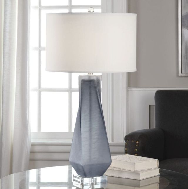 Uttermost® Anatoli Charcoal Gray Table Lamp-1