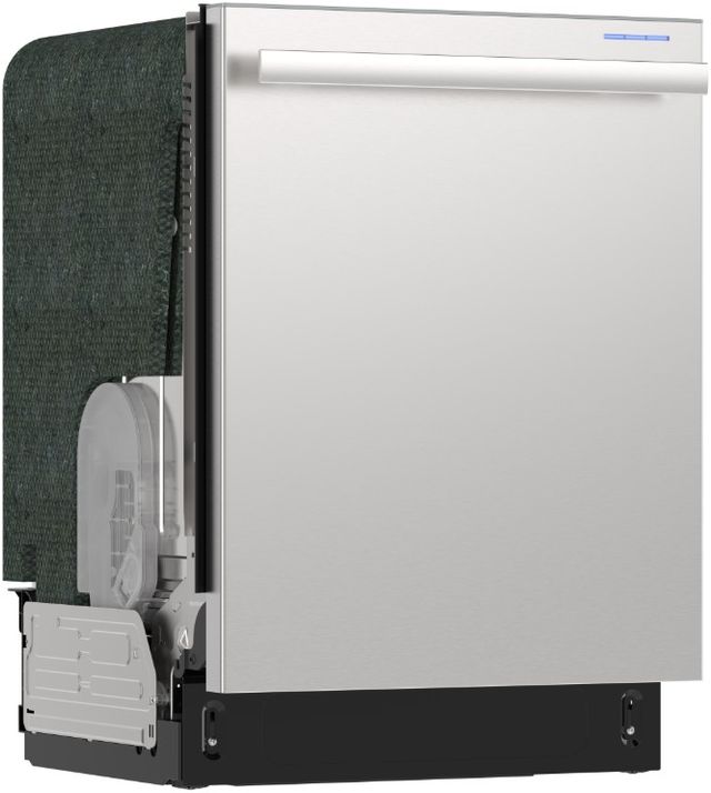 Sharp 24” Stainless Steel Built-In Top Control Dishwasher with Auto Door Open-3