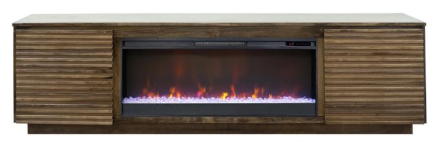Legends Home Stardust Bourbon 89" Fireplace TV Console-1
