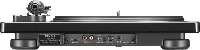 Denon® Black Hi-Fi Turntable-3