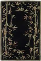 Black Bamboo Border