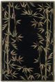 KAS Rugs Sparta Black Bamboo Border 5'x8' Rug-0