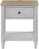Bernards Citrus Heights Cement and Sand Youth Small Nightstand-1