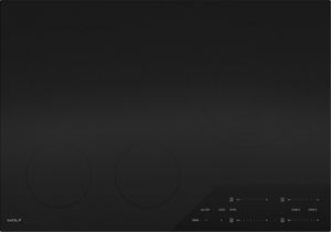 Top view of the Wolf® 30" Black Contemporary Electric Cooktop