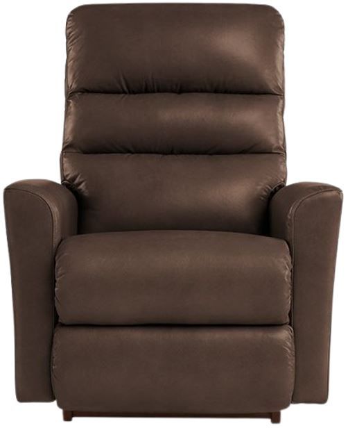 La-Z-Boy® Liam Espresso Leather Power Rocking Recliner with Headrest and Lumbar-1