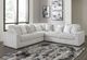Signature Design by Ashley® Stupendous 3-Piece Alloy L-Shape Sectional-1