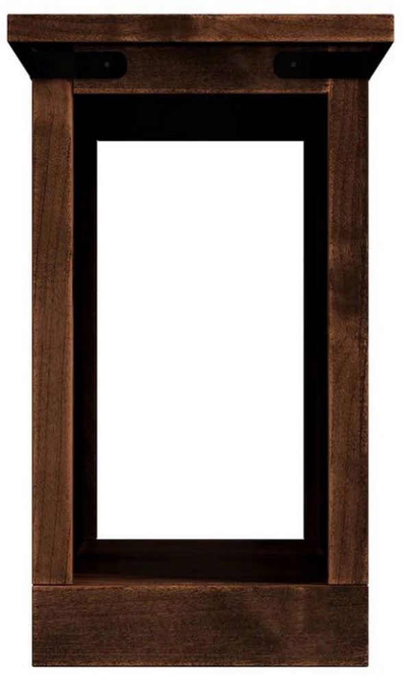 Legends Home Farmhouse Aged Whiskey Chairside Table-3
